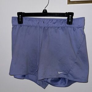 purple nike athletic shorts